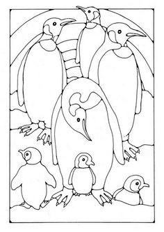 penguin coloring pages free printable for kids coloring pages