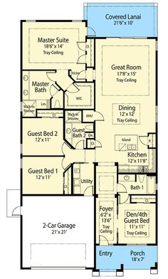 plan 33099zr: narrow lot energy efficient cottage | tray ceilings plan 33099zr: narrow lot energy efficient cottage | tray ceilings