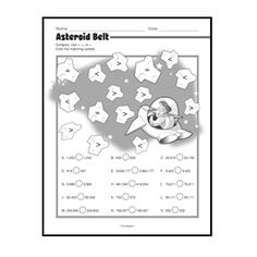 Asteroids and Comets | Worksheets, Classroom design and Magic school bus