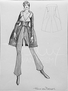 Fashion Drawing Done At Lecole De La Chambre Syndicale De La Couture Parisienne In Fashion Drawing Done At Lecole De La Chambre Syndicale De La Couture Parisienne In