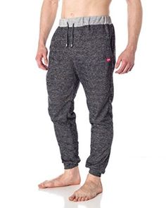 Mens ECKO Unltd Jogger Fleece Gym Pants Sweatpants Black Grey Velvet Print Legs