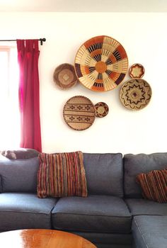 Wall Baskets Decor blogger styling home tours: favorite room edition www Wall Baskets Decor blogger styling home tours: favorite room edition www