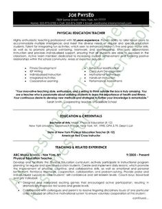educators resume examples