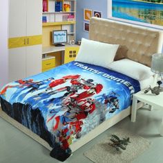 transformers bed spreds this 4 piece full transformers bedding superhero flannel sheets