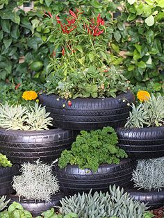Garden Ideas With Tires tyre wall end of june | good idea | pinterest | gardens, sensory Garden Ideas With Tires tyre wall end of june | good idea | pinterest | gardens, sensory