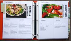 word templates recipes
