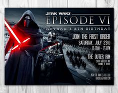 23 best star wars birthday invitations images in 2018 star wars