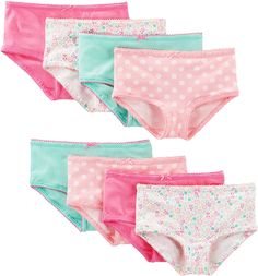 The B-Style TB Baby Diaper Covers Combed Cotton Underwear Soft Cartoon Bloomers 4 Pack