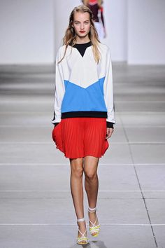 the 14 best color block fashion week trends spring 2015 images on