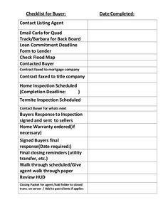 contract to close checklist real estate google search staging