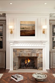 38 Best Fireplace Molding Images Diy Ideas For Home House Dream Family Home Slate Fireplace Surroundpainted Mantelsfireplace