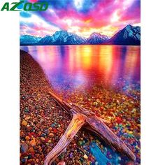 12 x 12 inch 5D DIY Diamond Painting by Number Kits Cup Scenery Full Drill for Adults,4 Pack Beach Landscape Paint with Diamonds Art Starfish Sunrise /& Sunset Craft Cross Stitch Decor