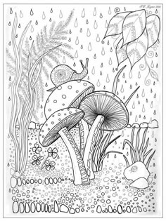 770 Free Printable Mushroom Coloring Pages For Adults Download Free Images