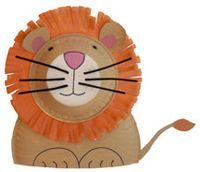 PAPER PLATE LION PAPER PLATE LION