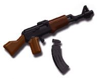Black Federal Gas Riot Gun SWAT for LEGO army military brick minifigures