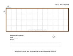 garden planning template