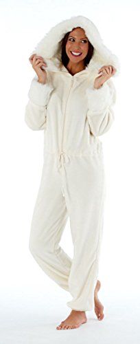White furry onesie hotsell