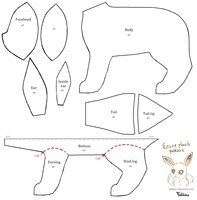 Free Eevee Plush Pattern NEW by Tedimo