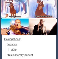 Legolas and Thranduil / Bambi and the King of the forest Legolas and Thranduil / Bambi and the King of the forest