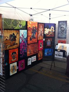How To Make Your Own Art Display Panels Tutorials Pinterest Lozeau Art Booth In Arizona By David Via Flickr