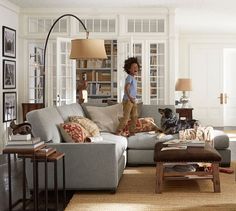 Turner Square Arm Upholstered 3 Piece Bumper Sectional With Nailheads Potterybarn Turner Square Arm Upholstered 3 Piece Bumper Sectional With Nailheads Potterybarn