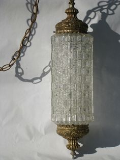 vintage swag lamp duo hanging light pendant light clear glass