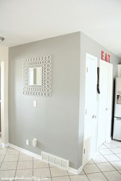 Silver Drop Behr Favorite Paint Color Planned For The Whole After Two Tries Some Tears And Good Advice From A Friend We Got