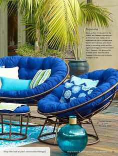 150 Best Papasan Chairs Images On Pinterest Chair Double Papasan For Cozy Patio