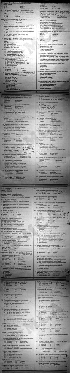 BITS Chemistry Sample Paper Engineering Sample papers - sample paper BITS Chemistry Sample Paper Engineering Sample papers - sample paper
