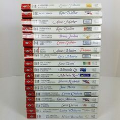 Harlequin Presents Romance Books Lot Of 18 Years 2003 Harlequin Presents Romance Books Lot Of 18 Years 2003