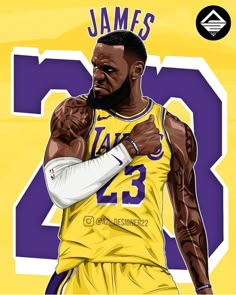Lebron James with a large head artwork illustration NBA