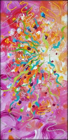 emotional color explosion painting by nestor toro 2018 nestor toro