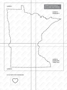 25 inch minnesota template printable 25 inch minnesota template printable