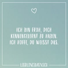 Kennenlernen zu haben