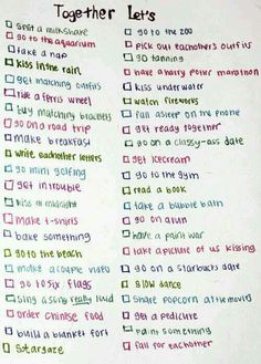 Things To Do Owing A First Date Things To Do For A First Date
