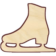 free printable ice skate template from printabletreats com shapes