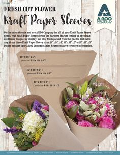 Pack of 100 Sleeves White Flower Sleeve Printed Blooms 4 x 20 x 13 BOPP Pack of 100 Sleeves White Flower Sleeve Printed Blooms 4 x 20 x 13 BOPP