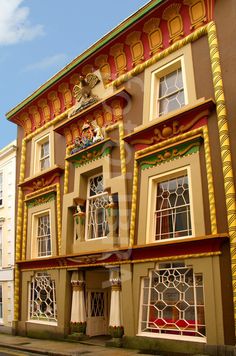 The Egyptian House Penzance Cornwall The Building Dates Back To 1835 It Is Thought That The Architect Was John Foulston From Plymouth Who Is Credited The Egyptian House Penzance Cornwall The Building Dates Back To 1835 It Is Thought That The Architect Was John Foulston From Plymouth Who Is Credited