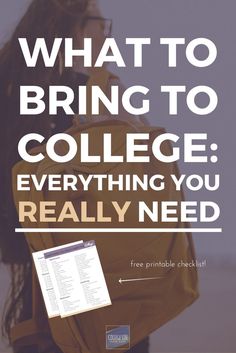 what every college freshman really needs to pack everything that