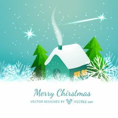 merry christmas background vector