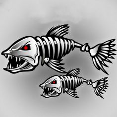 2x sticker vinyl fish boat kayak canoe fishing decal trout feshwater