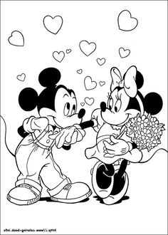 The Best Minnie Mouse And Mickey Coloring Pages