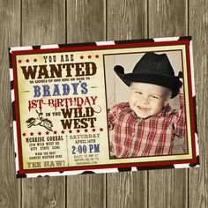 free printable cowboy birthday invitation jolly mom recipes