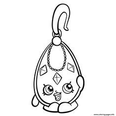 Exclusive Ruby Earings S Shopkins Season 3 Coloring Pages Printable And Book To Print For Free Find More Online Kids Adults
