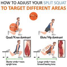 4 Split Squat Variations for Godlike Glutes & Quads