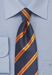 Giannini Punctuated Necktie in Blue