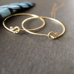 14k Gold Huggie Hoop Tiny Earring Mini 14k Solid Gold Hoop Earrings 1 Inch Round Hammered Endless Hoops Matte