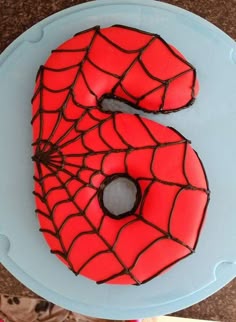 spider man cake using