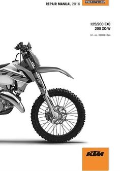 manual 1990 ktm 250 mxc repair