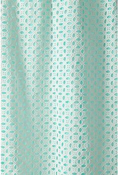 Coral and turquoise aztec fabric shower curtain by PrintArtShoppe ... Coral and turquoise aztec fabric shower curtain by PrintArtShoppe ...